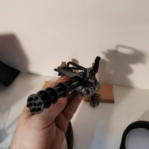 rapid-fire machine gun